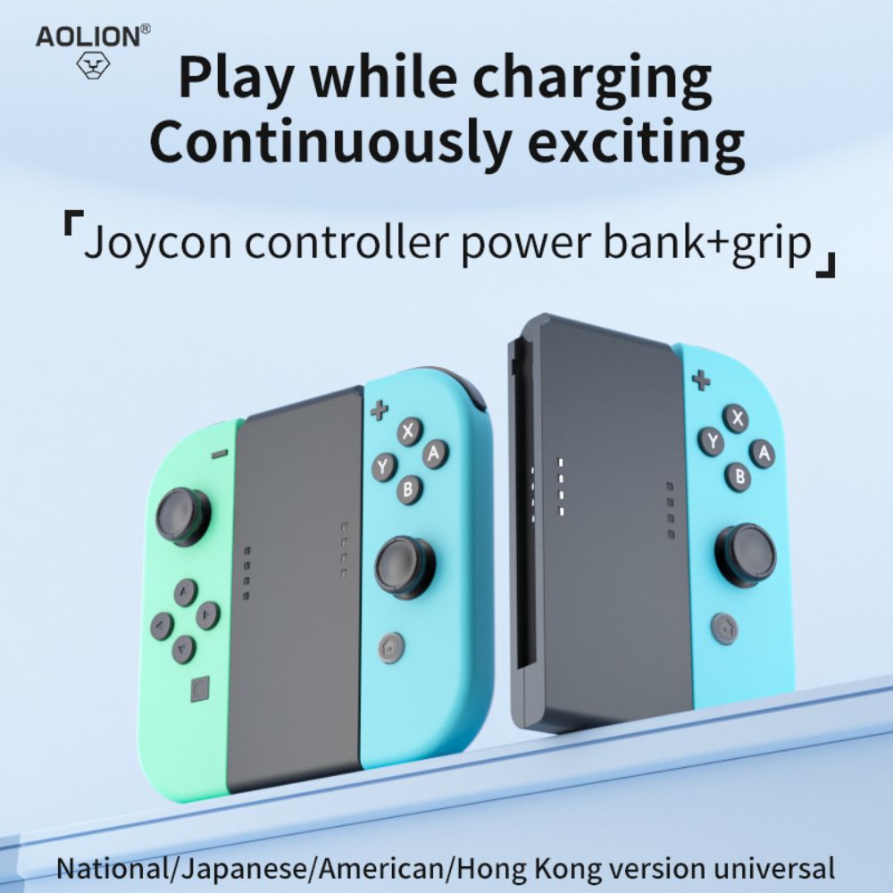 Japanese Gaming Accessories - AOLION Portable Switch Joncon Charging Grip