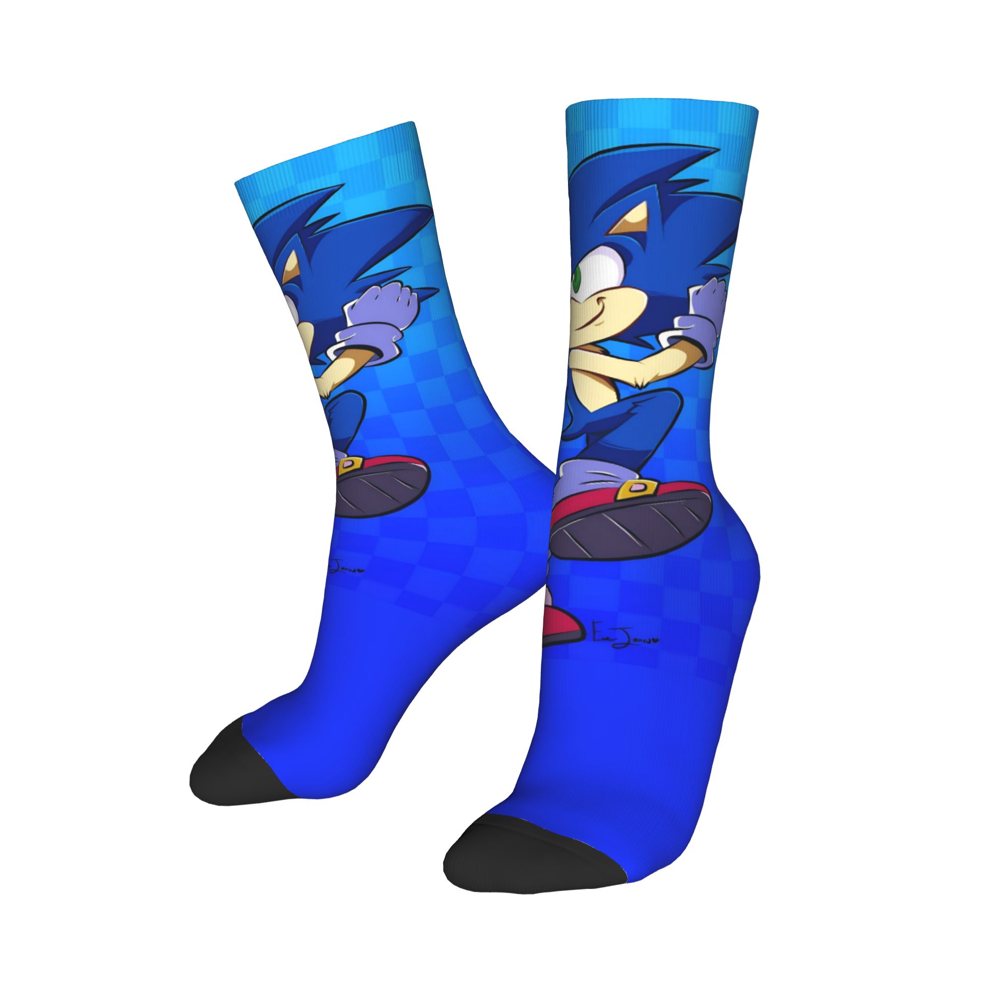 Youtube Gaming Accessories - SONICED Gaming Socks Men's Women's Polyester