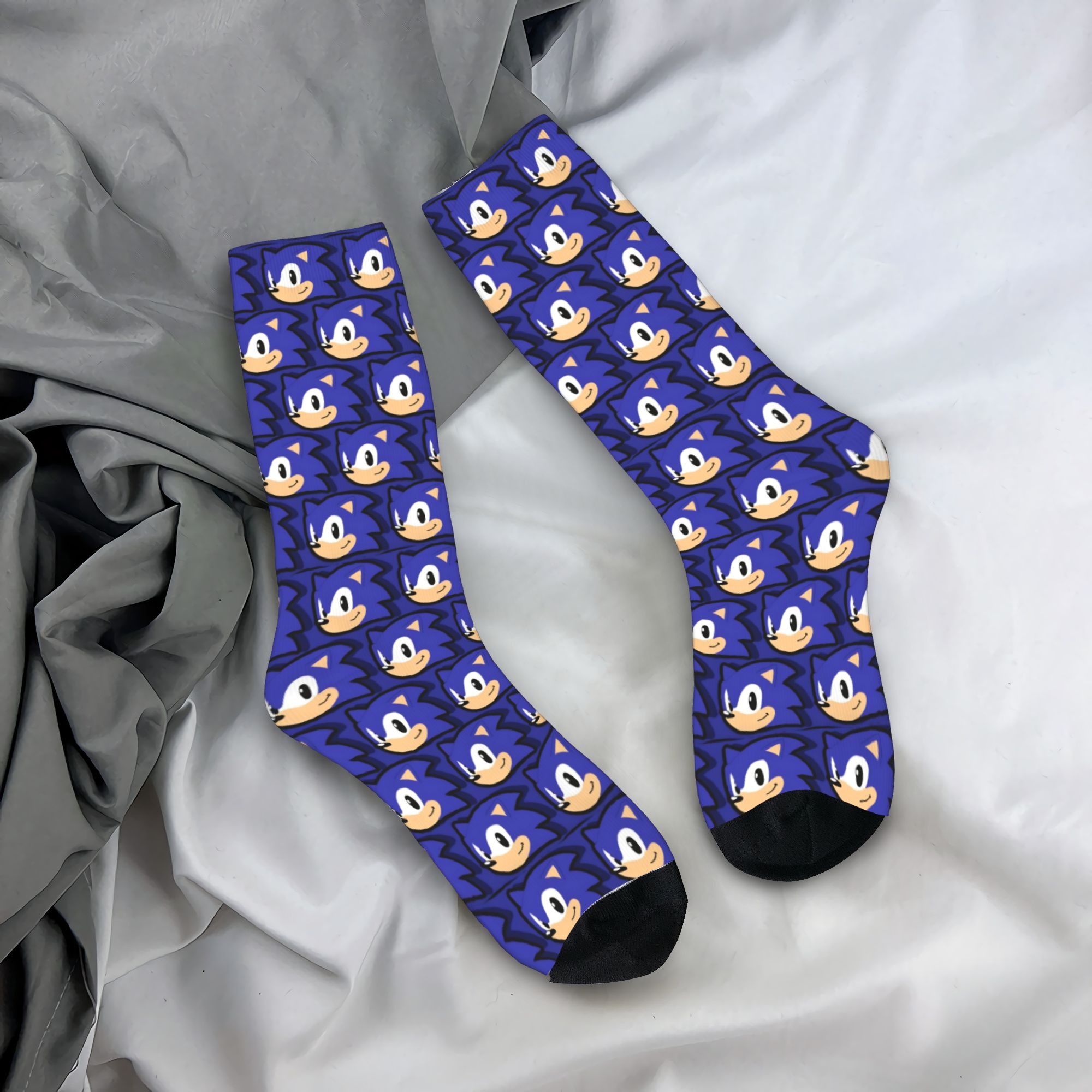 Youtube Gaming Accessories - SONICED Socks Men Women Polyester Fashion
