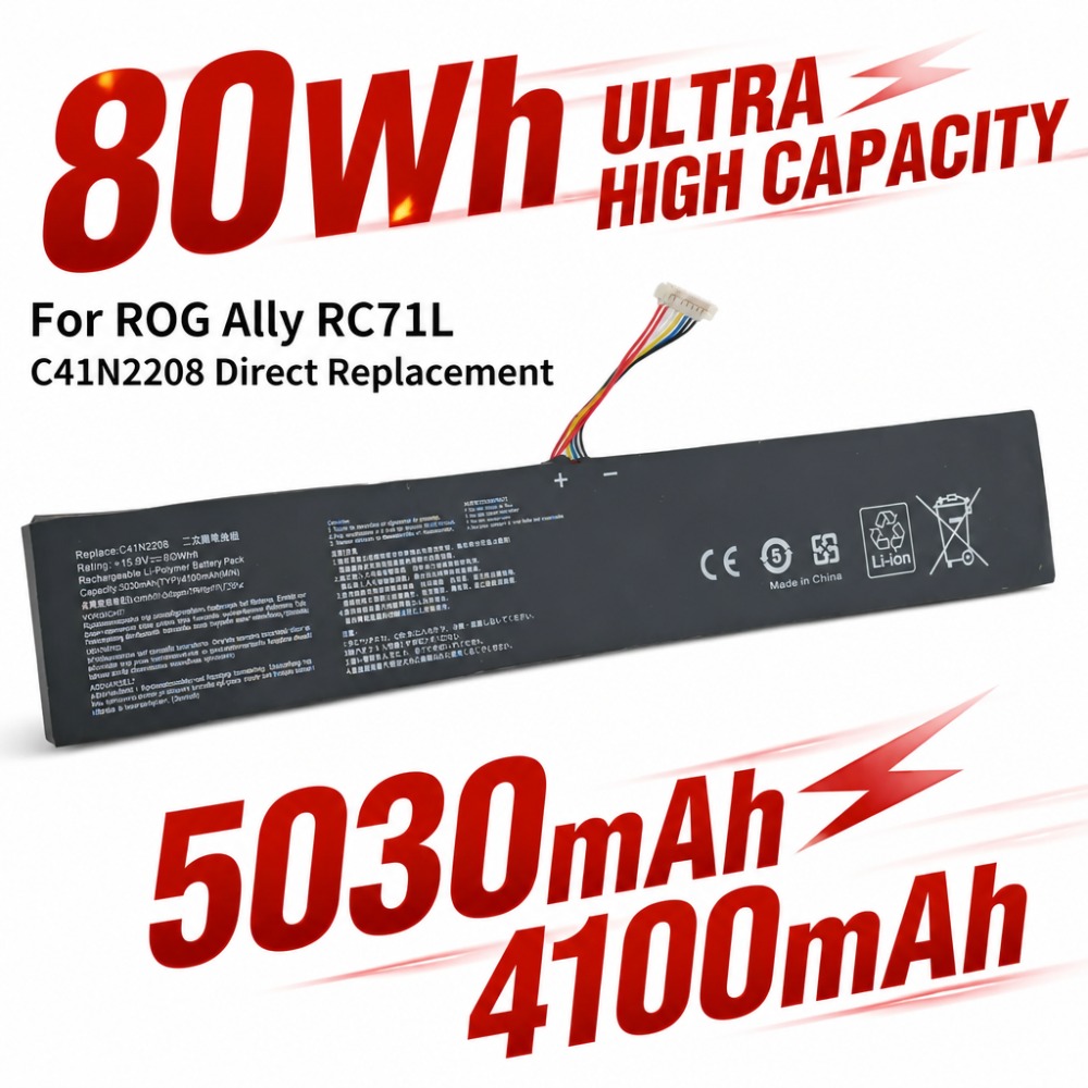 80Wh 5030mAh 4100mAh For ASUS  - Gaming Accessories Asus review and price