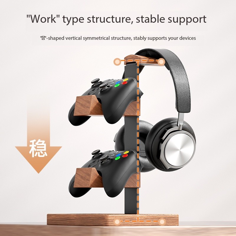 Solid Wood Wall Mounted Shelf  - Gaming Accessories Wall Mount review and price