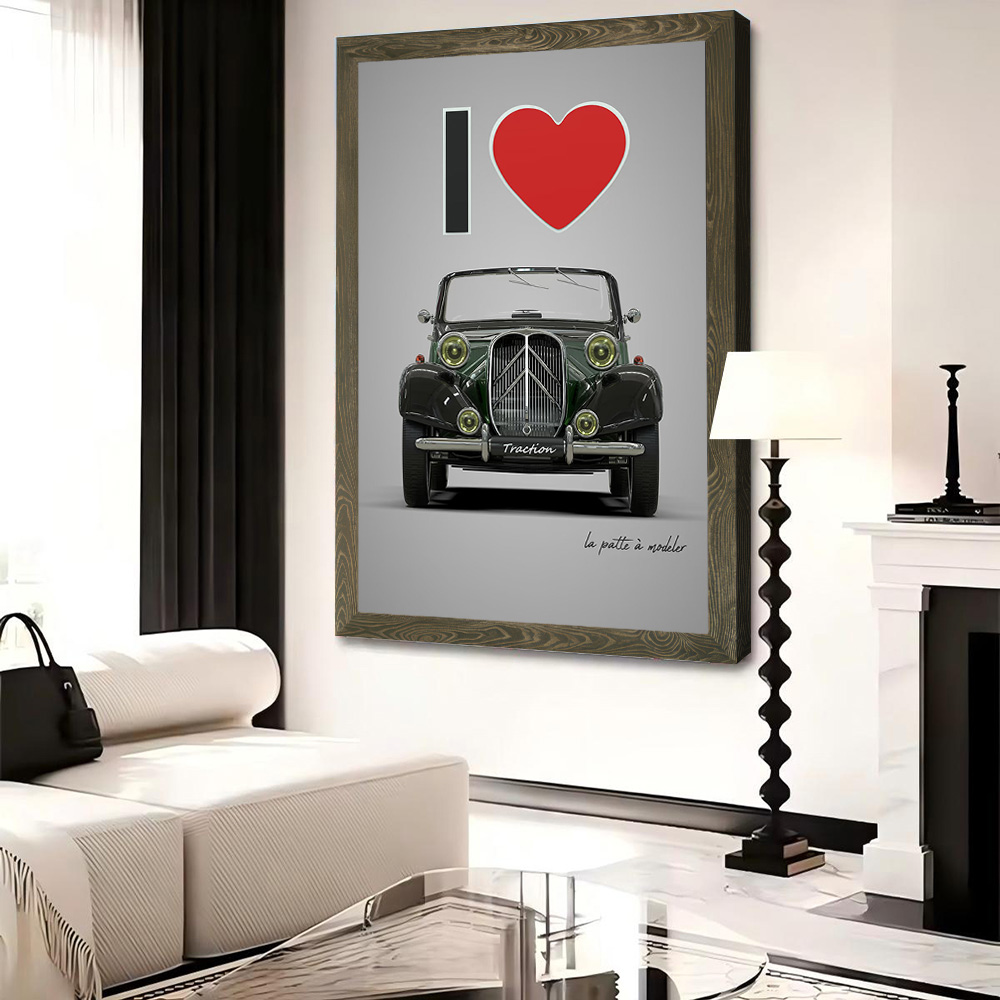 I Love Traction Printed Canvas - Gaming Accessories For Room review and price