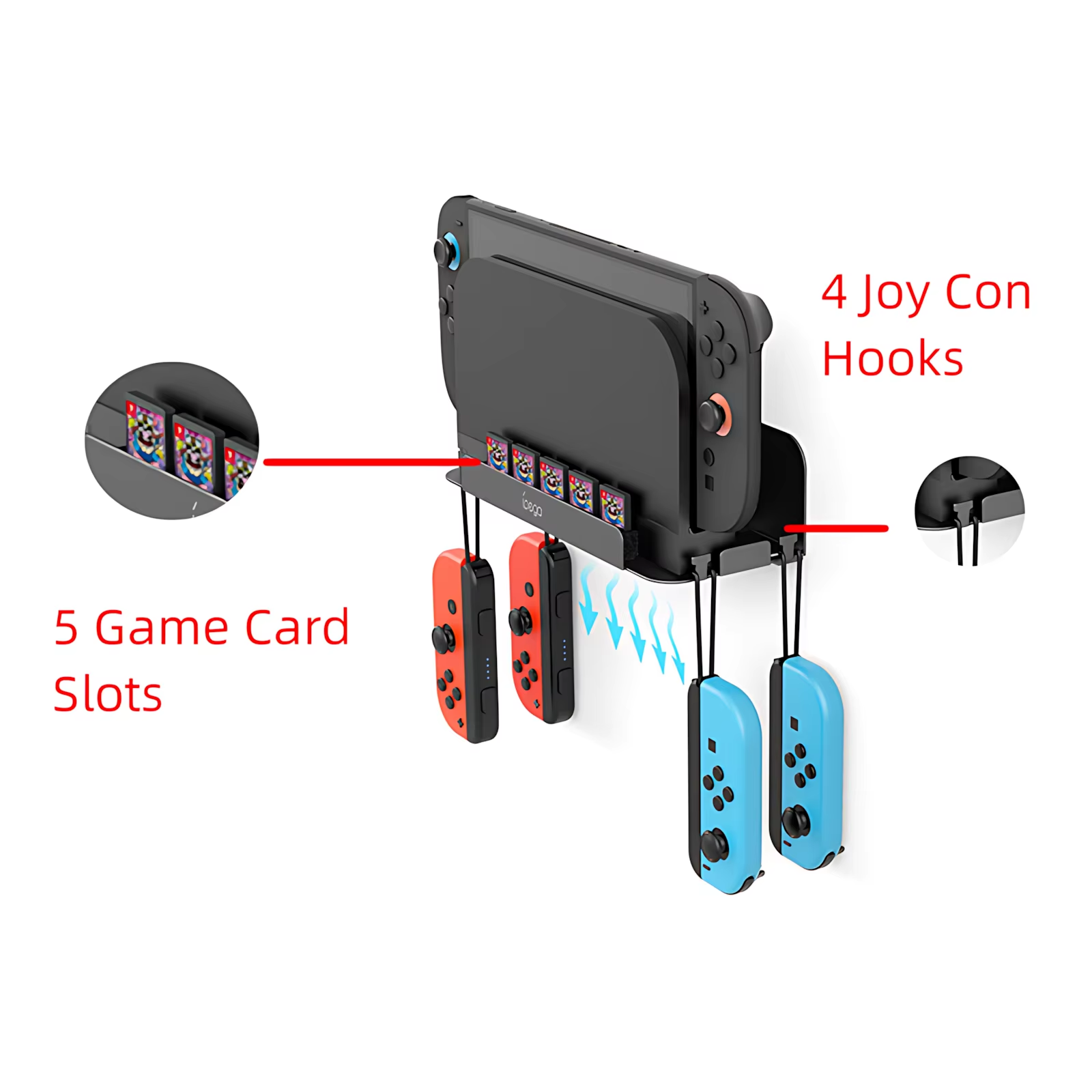 Wall Mount for Switch 2/Switch - Gaming Accessories Wall Mount review and price